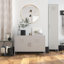 2-door metal locker accent cabinet-239347308
