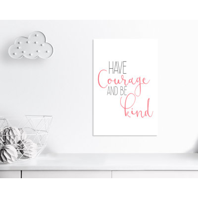 «Have Courage 1», art sur toile