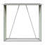 157cm W x 71cm D Metal Log Store-1248378014