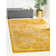 Kalf Abstract Yellow Area Rug