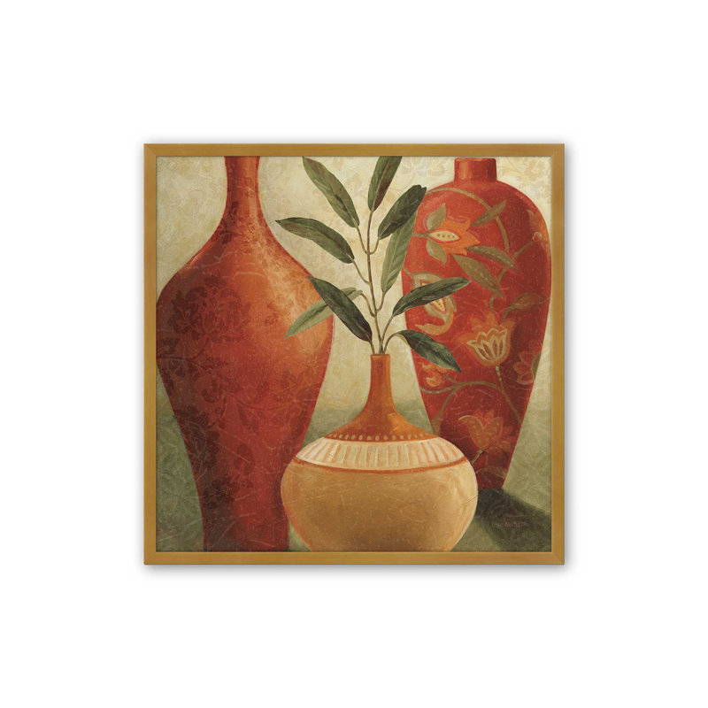 «Southern Tones II» par Lisa Audit, reproduction d'art, 30 W x 30 H, Gold, Impression encadrée