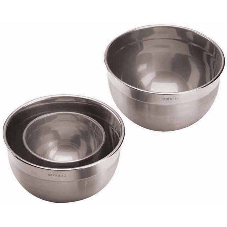 Tovolo Stainless Steel Mixing Bowls with Lids | Set of 3