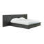 Ensemble de chambre à coucher 4 pièces Nantucket - Gris foncé contemporain-565243040