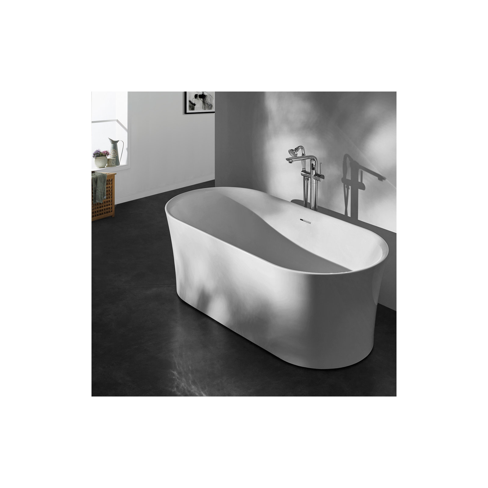 Aubrey 66.9'' Air Acrylic Bathtub