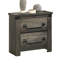 Table de chevet Farmhouse Rustic Grey
