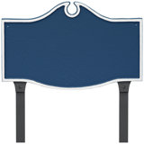 Colonial 1-Line Wall Address Plaque