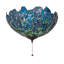 16" Wide Tiffany Wisteria Fan Light Fixture
