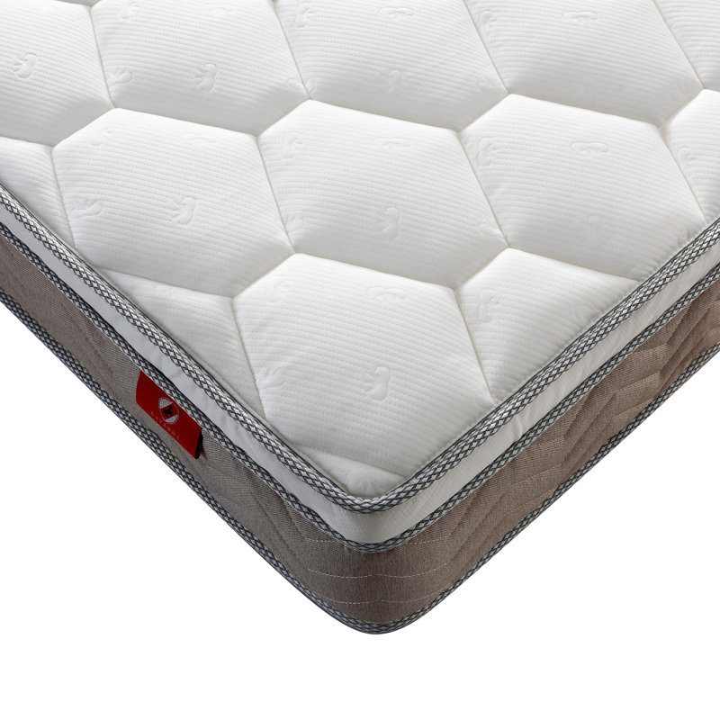 Matelas hybride 12 pouces en mousse viscoélastique gélifiée et ressorts ensachés dans une boîte