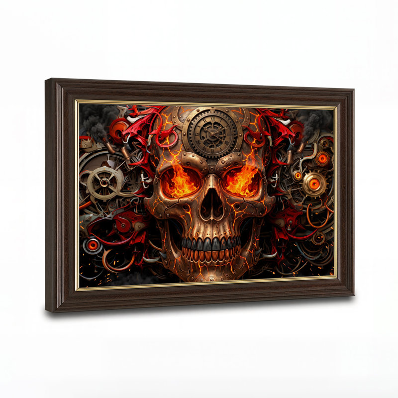 Art mural sur toile Steampunk, H 12 po x l 18 po