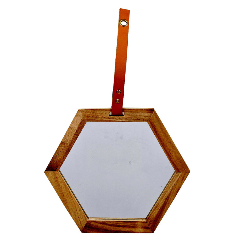 Harlan Hexagon Mirror, 11.2" x 9.8", 1