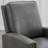 Bracking Upholstered Manual Push Back Recliner-1517759802