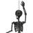 36" Plastic Glitter Skeleton-1151436658