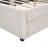 Bed Frame Upholstered Platform Bed with USB and 2 Storage Drawers-442876045