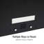 Single Serve Pod Organizer, Wall Mount, 20 Pod Capacity, Magnetic Or Adhesive, 10.75" L X 15.5" W X 2.5" H, Black