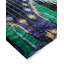 Tapis unique noir / bleu / vert / jaune 11 pi 10 po x 12 pi 5 po Cashel 11 pi 10 po Cashel
