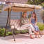 2 Person Porch Swing with Canopy-27928678-27928681-27928682