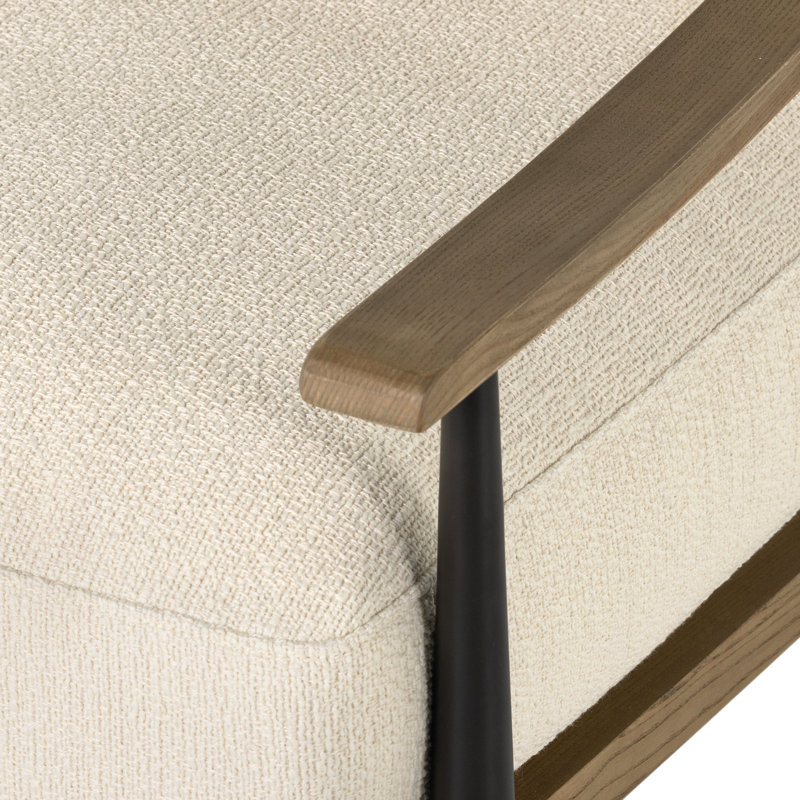 Kempsey Chair, Kerbey Ivory Polyester Blend