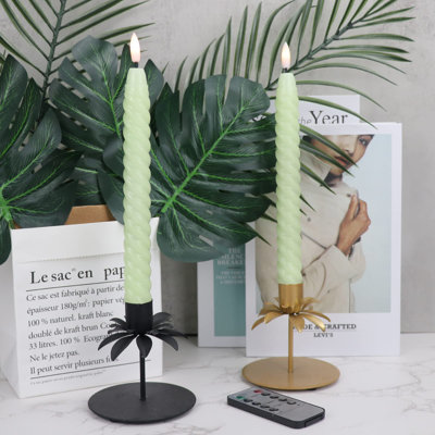 Unscented Flameless Taper Candle