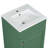 Bathroom Vanity with Sink and Adjustable Shelf-5898094