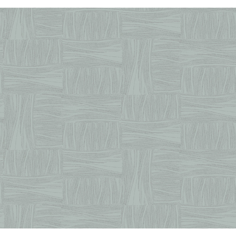 Rouleau de papier peint L 27 pi x l 27 po Apia, Bleu ardoise