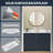 42" Solid Surface Backsplash In White