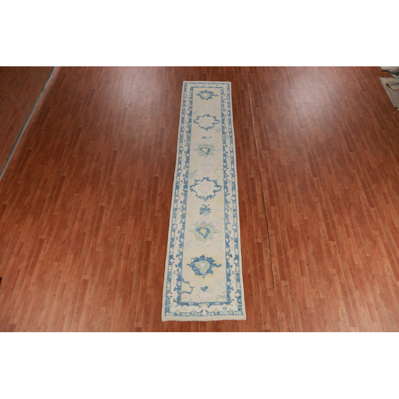 Tapis turc Oushak en laine 3 x 14
