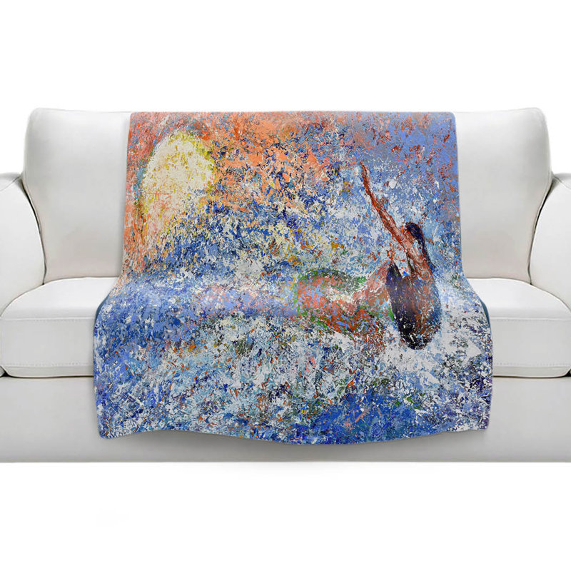 Couverture sherpa doux the sun, l 51 po x L 60 po