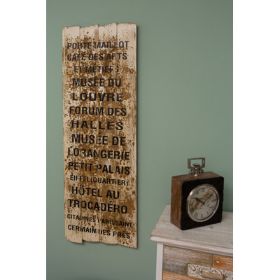 No Frame Print on Wood
