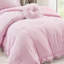 Édredon simple / simple TG à double bord à volants, motif et couche blanche douce - Microfibre brossée, légère, respirante pour une utilisation à l'année Confortable Facile à nettoyer-130192913-130192915