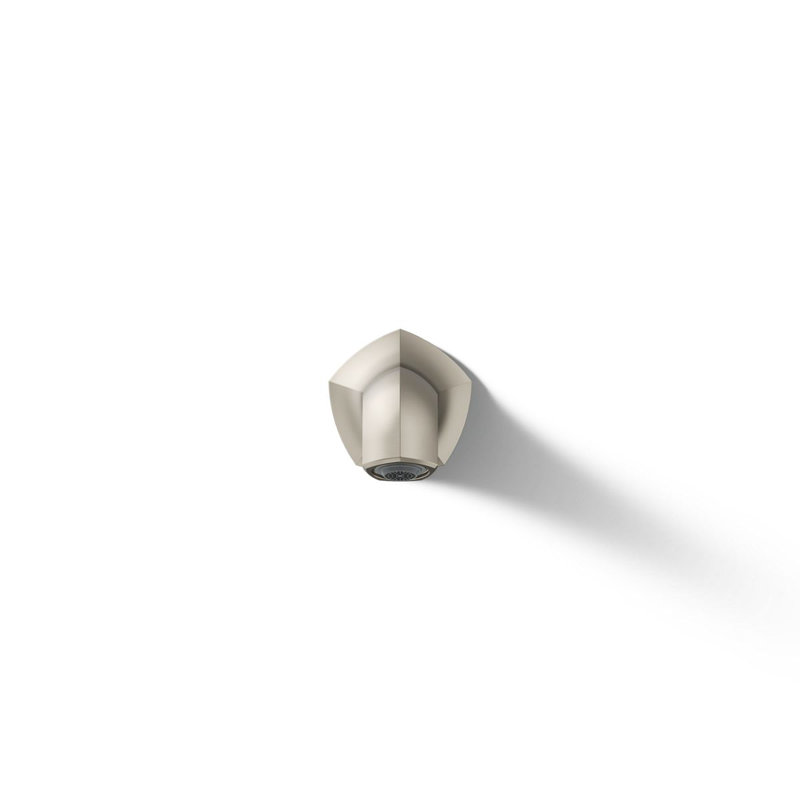 Wall-Mount 8 In. Bath Spout With Straight Design, Vibrant Brushed Nickel