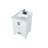Aleeshia 24'' Single Bathroom Vanity with Engineered Stone Top