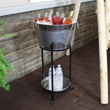 Anke Metal Beverage Tub