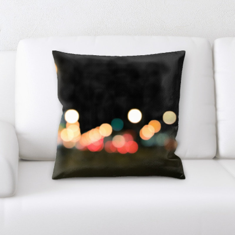 Microsuede Throw Pillow