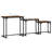 17 Stories Nesting Coffee Tables 3 Pcs Smoked Oak Engineered Wood-790407320