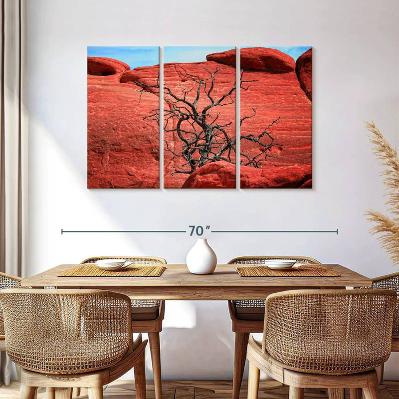 Arbre mort Harnek par Red Rocks, H 36 po x l 57 po