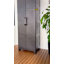 Armoire de rangement à 2 tablettes de 57 pouces de hauteur, couleur espresso-278884921-528352496
