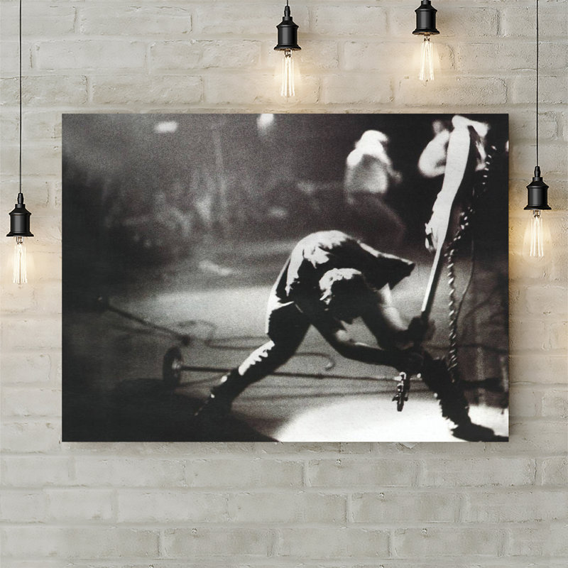 The Clash London Calling - Wrapped Canvas Print, 61cm H x 81.3cm W x 3.8cm D