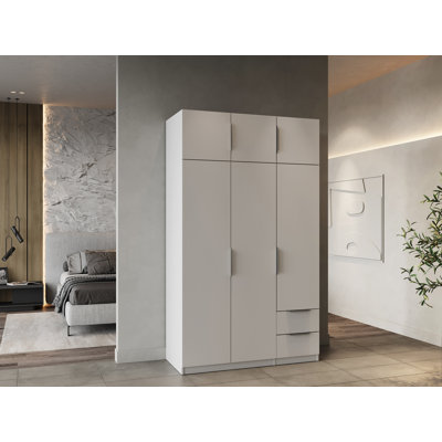Nikoll 6 Door Manufactured Wood Wardrobe