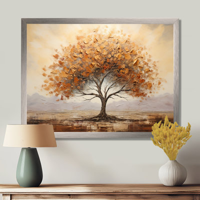 Arbre sauvage, art africain sur toile