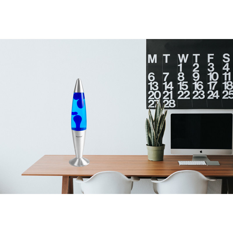 Bolbirer Lava Lamp, Blue, 42cm