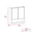 Rectangle Medicine Cabinet With Mirror