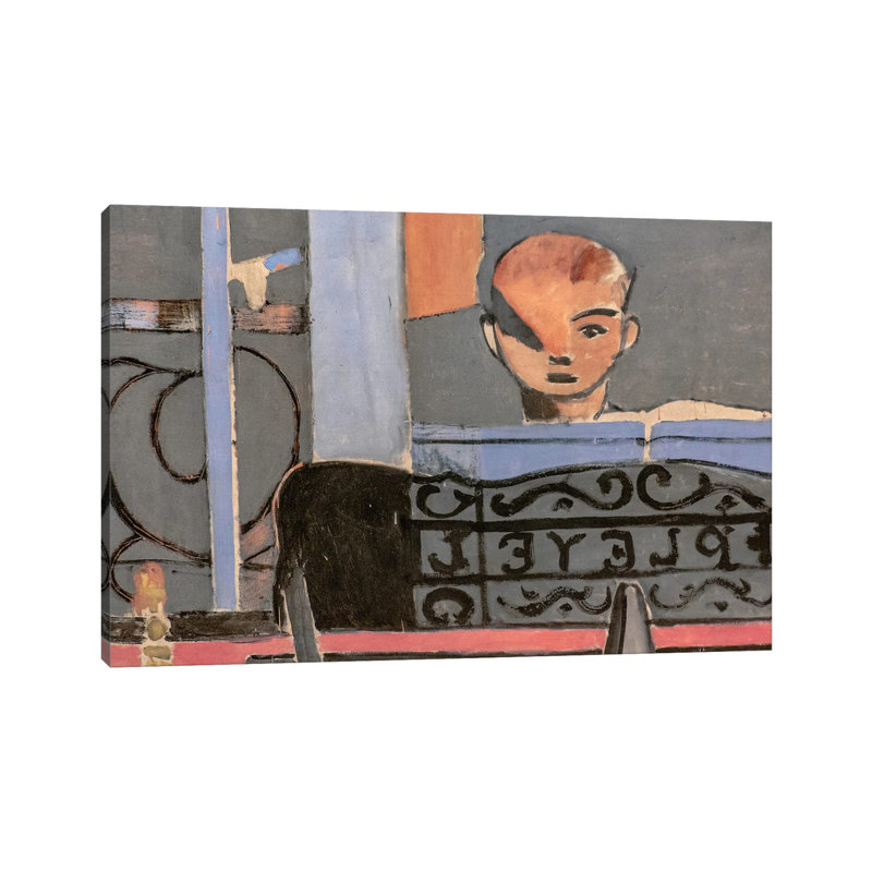 The Piano Lesson by Henri Matisse - Wrapped Canvas Print