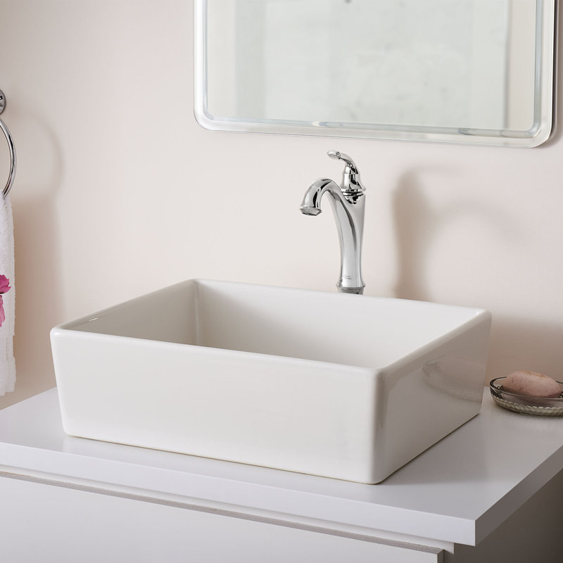 Patience Bathroom Faucet with Drain Assembly, Polished Chrome
