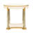 Scotts Square End Table - Light Champagne
