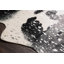 Tapis noir/argent tissé à la machine Duran-21683967