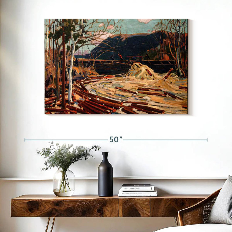 Alvord The Drive 1916-1917, H 26 po x l 39 po