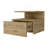 Macadamia 2-Tier Shelf Floating Nightstand-1759065551
