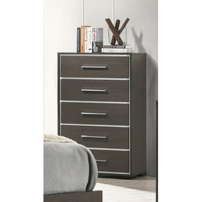 Commode contemporaine à 5 tiroirs 1Pc