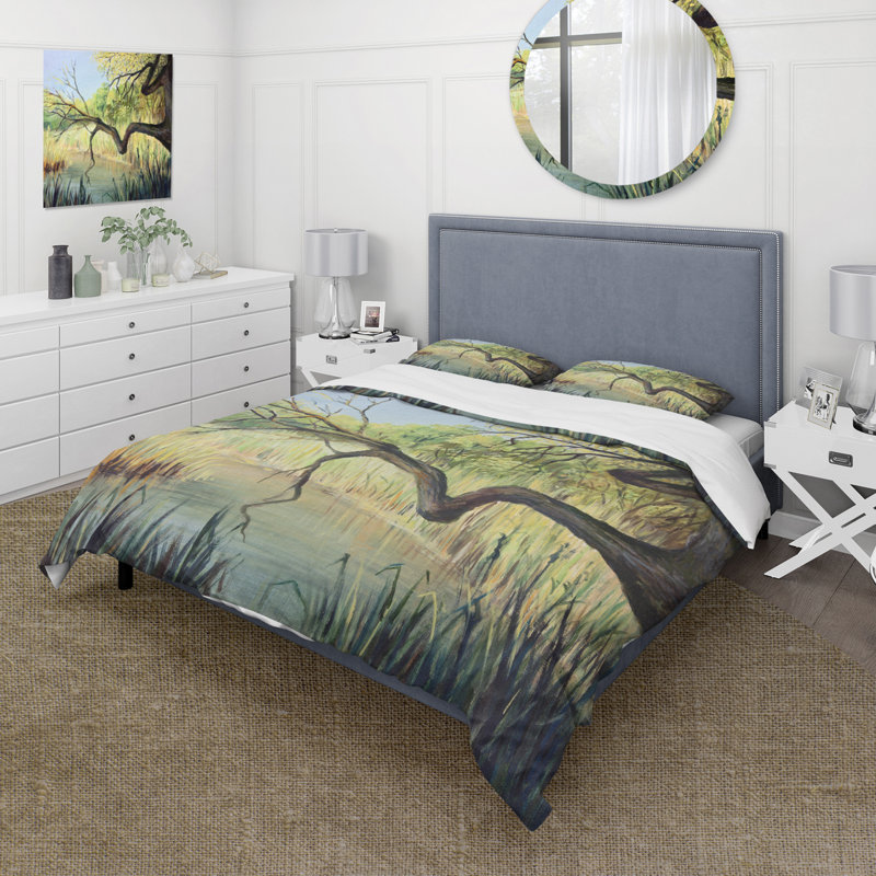 Ensemble de housse de couette The Lake of Silence - Lake House - Microfibre de polyester