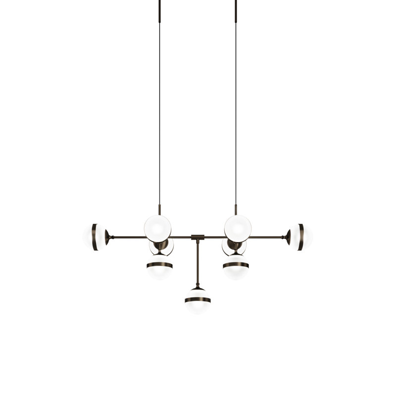 Peggy 9 - Light Pendant, Anique Brass